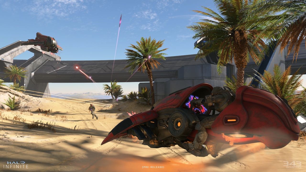 A screenshot of a match on Behemoth in Halo Infinite multiplayer.