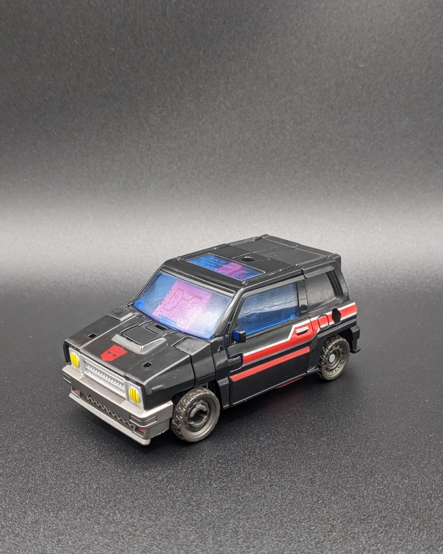 A picture of Burn Out in vehicle mode.