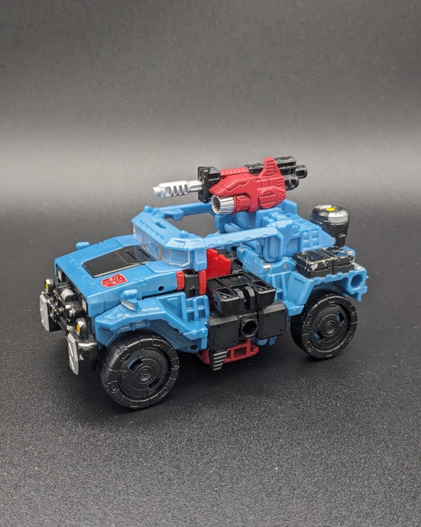 A picture of Generations Selects Hot Shot in vehicle mode.
