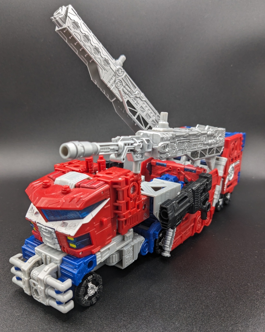 A picture of Galaxy Upgrade Optimus Prime's vehicle mode.