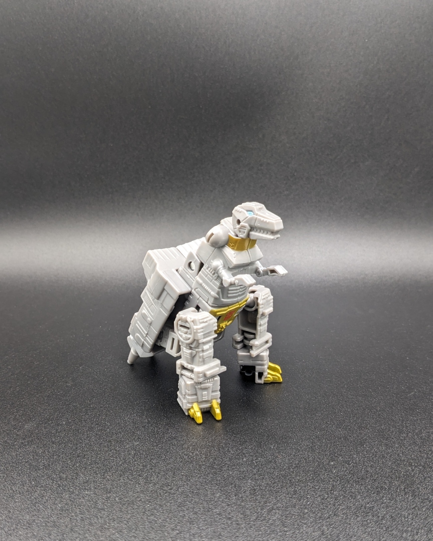 A picture of Legacy: Evolution Core class Grimlock in beast mode.