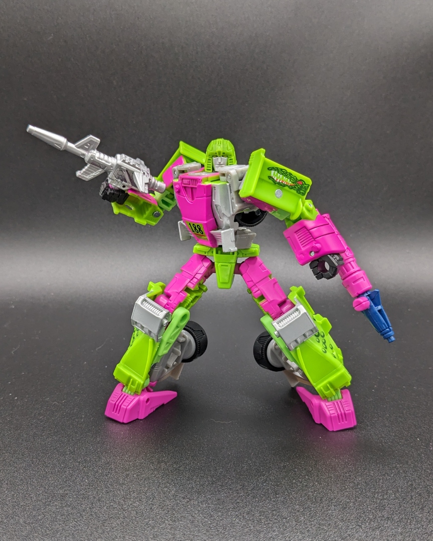 A picture of Mirage in robot mode.