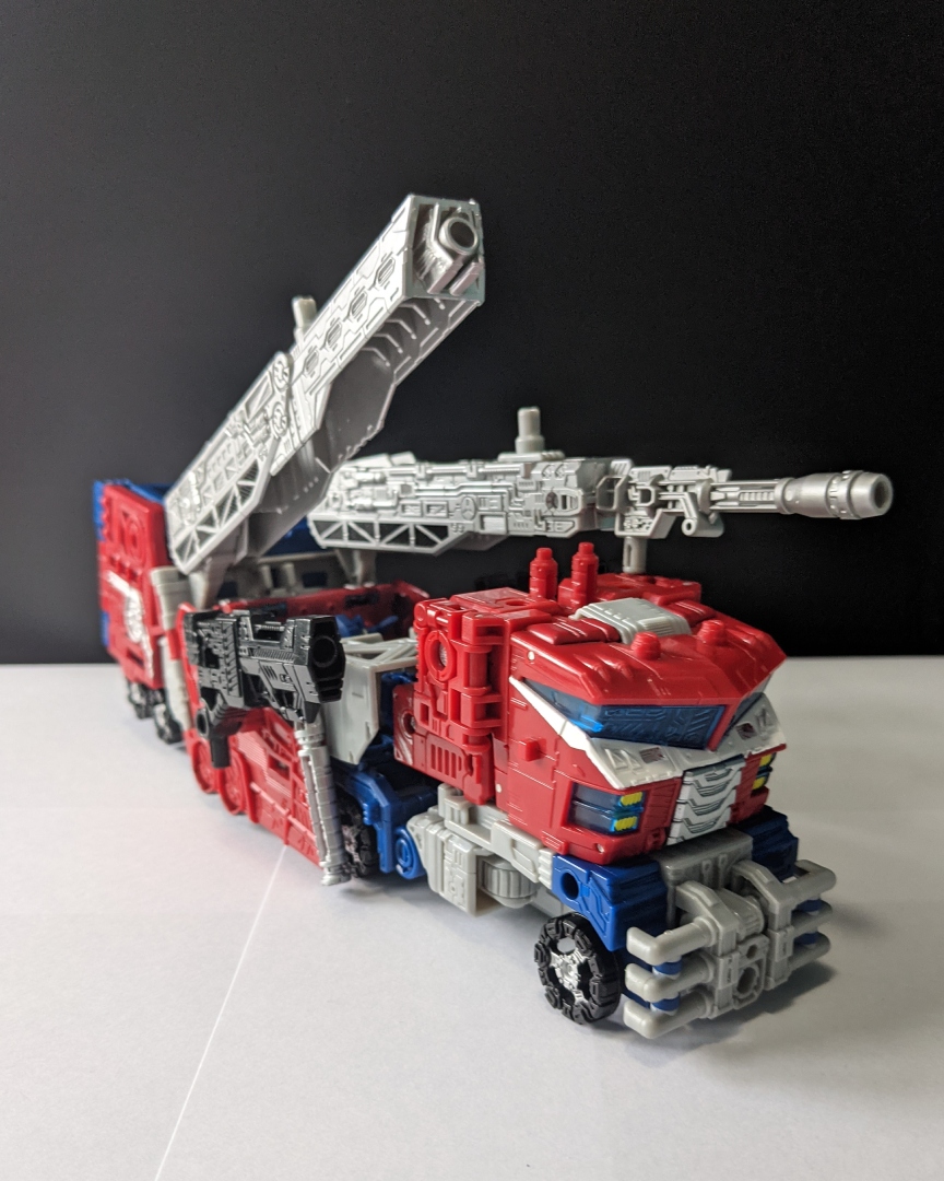 A picture of Galaxy Upgrade Optimus Prime's vehicle mode.