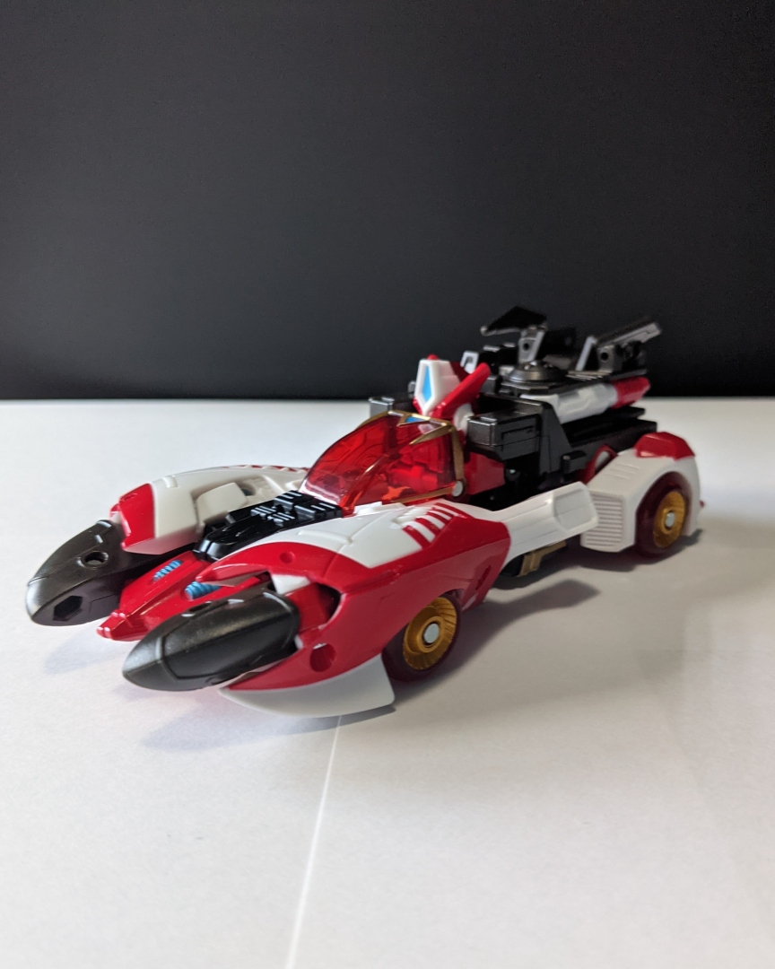 A picture of Override's vehicle mode.