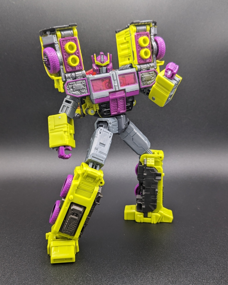 A picture of Toxitron in robot mode.