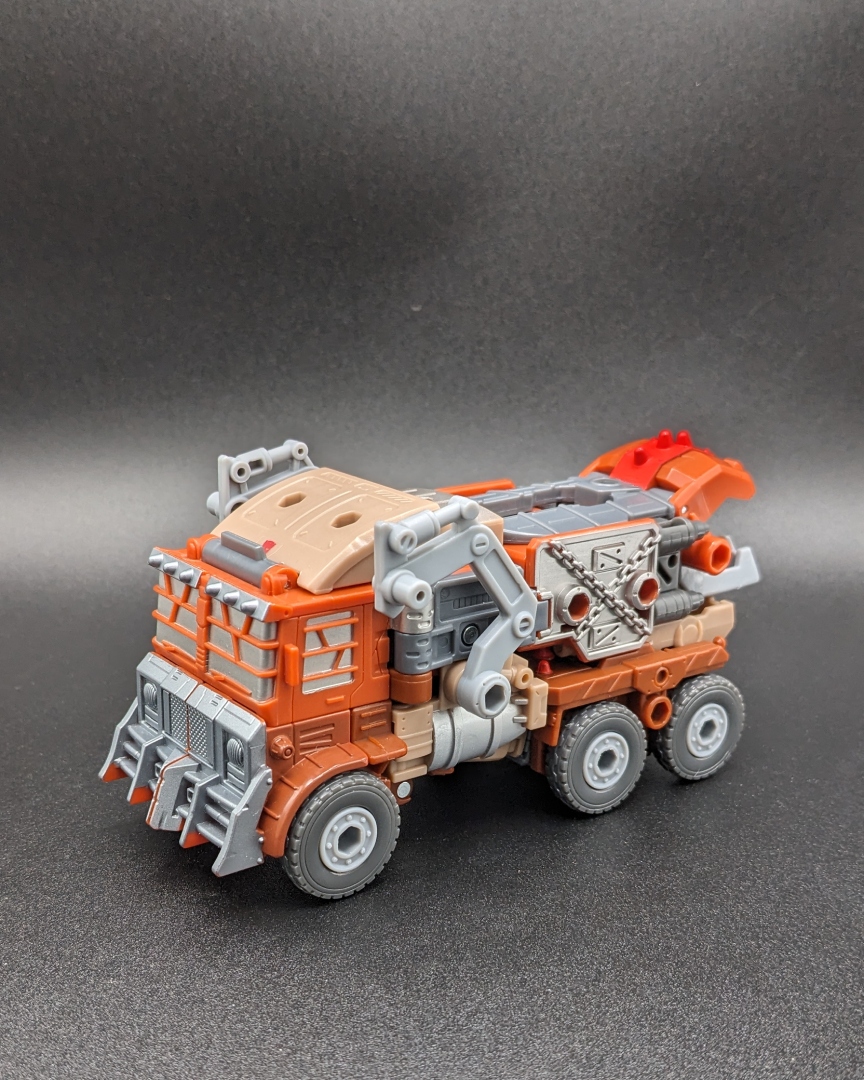 A picture of Trashmaster in vehicle mode.