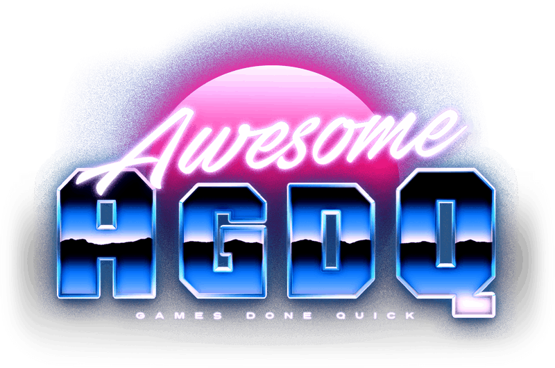 The official logo for Awesome Games Done Quick 2023.