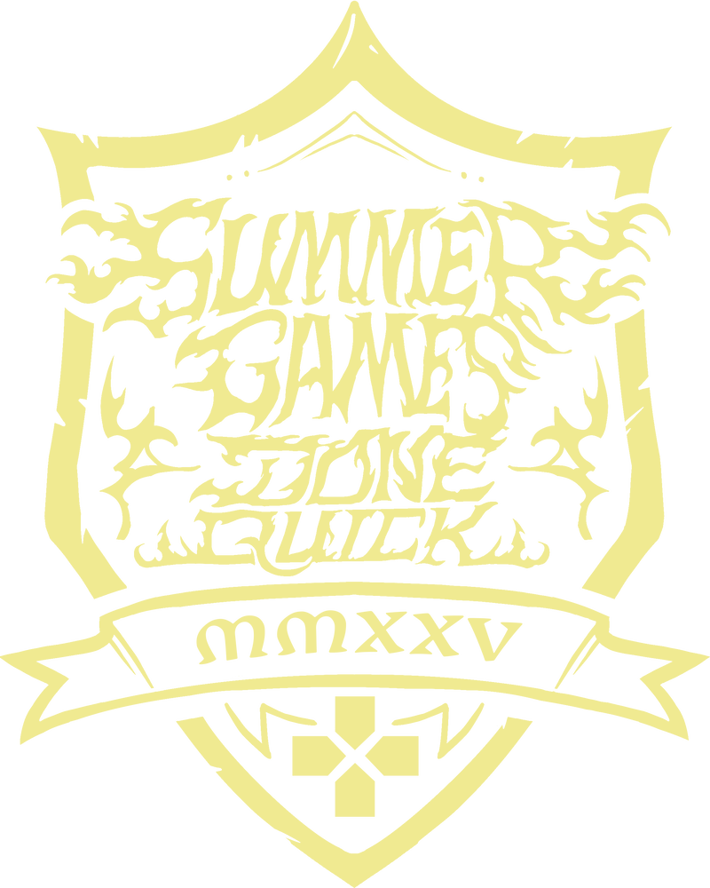 The official logo for Summer Games Done Quick 2025.