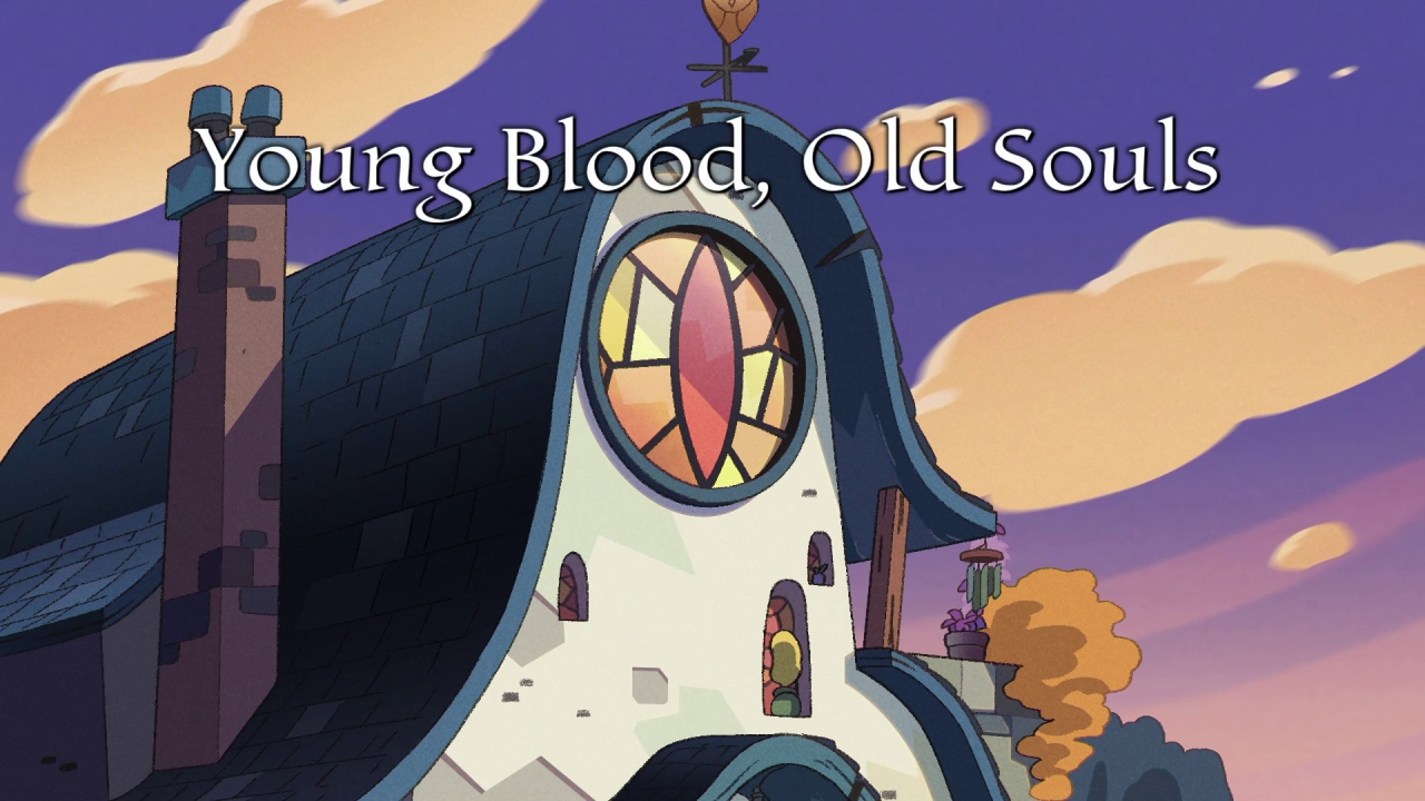 The 'title card' from Young Blood, Old Souls.