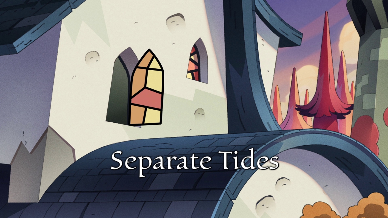 The 'title card' from Separate Tides.